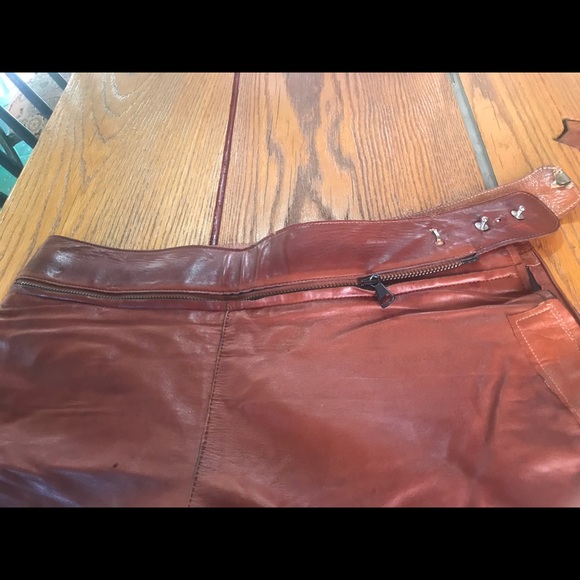 Jean Paul Gautier leather pants - Picture 3 of 4